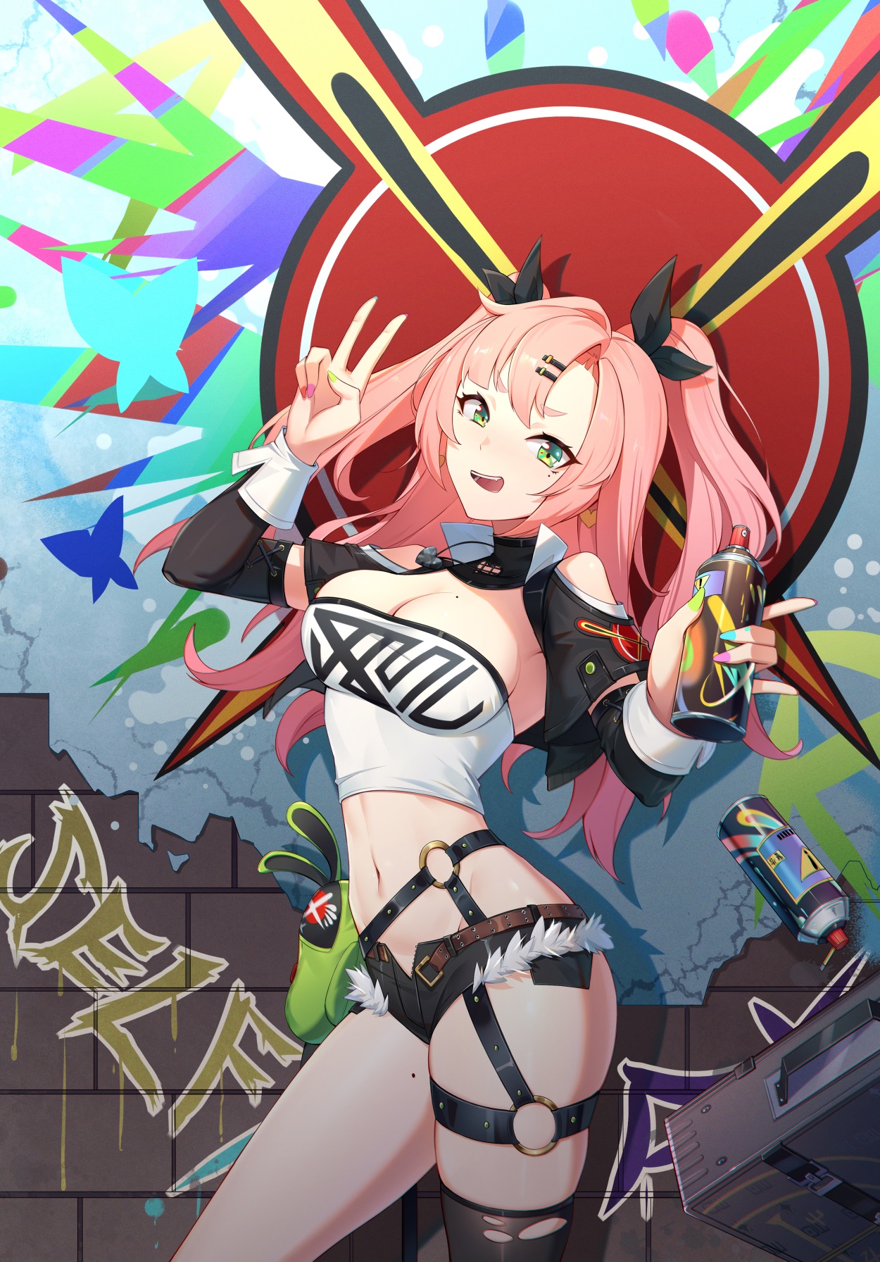 [精选插画] 绝区零 粉毛美少女 新艾利都万能事务所狡兔屋创始人 妮可·德玛拉 [65P/353MB]