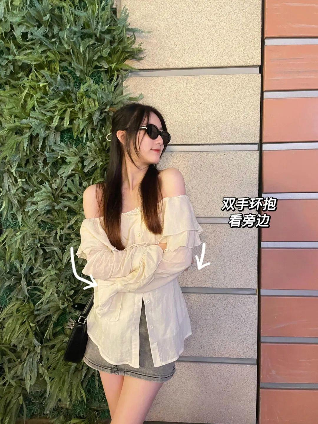 万能半身照，9个姿势分享，简单随性，又甜又酷又上镜