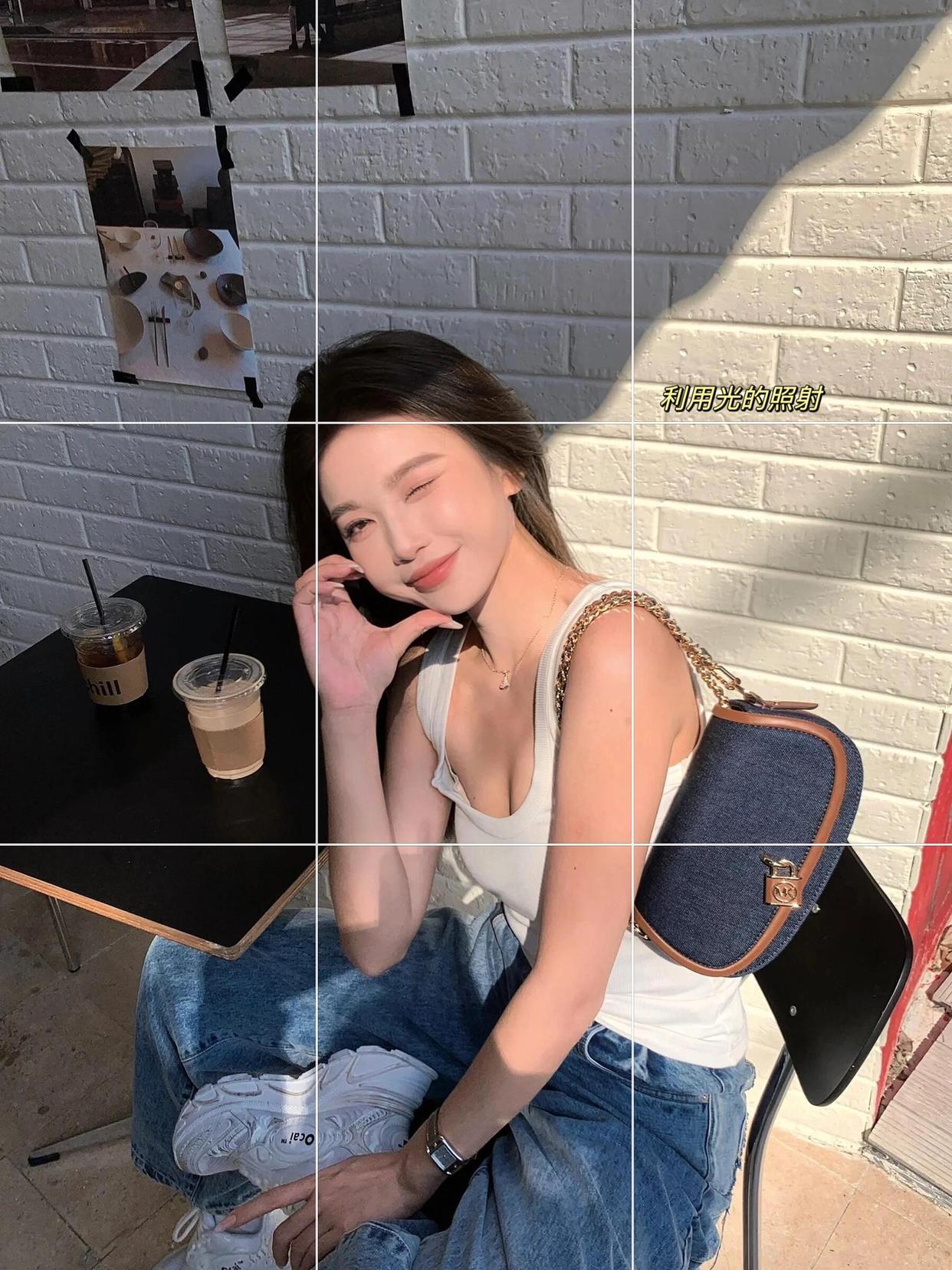 个性女生拍照姿势,学这9个,拍照轻松自然又好看