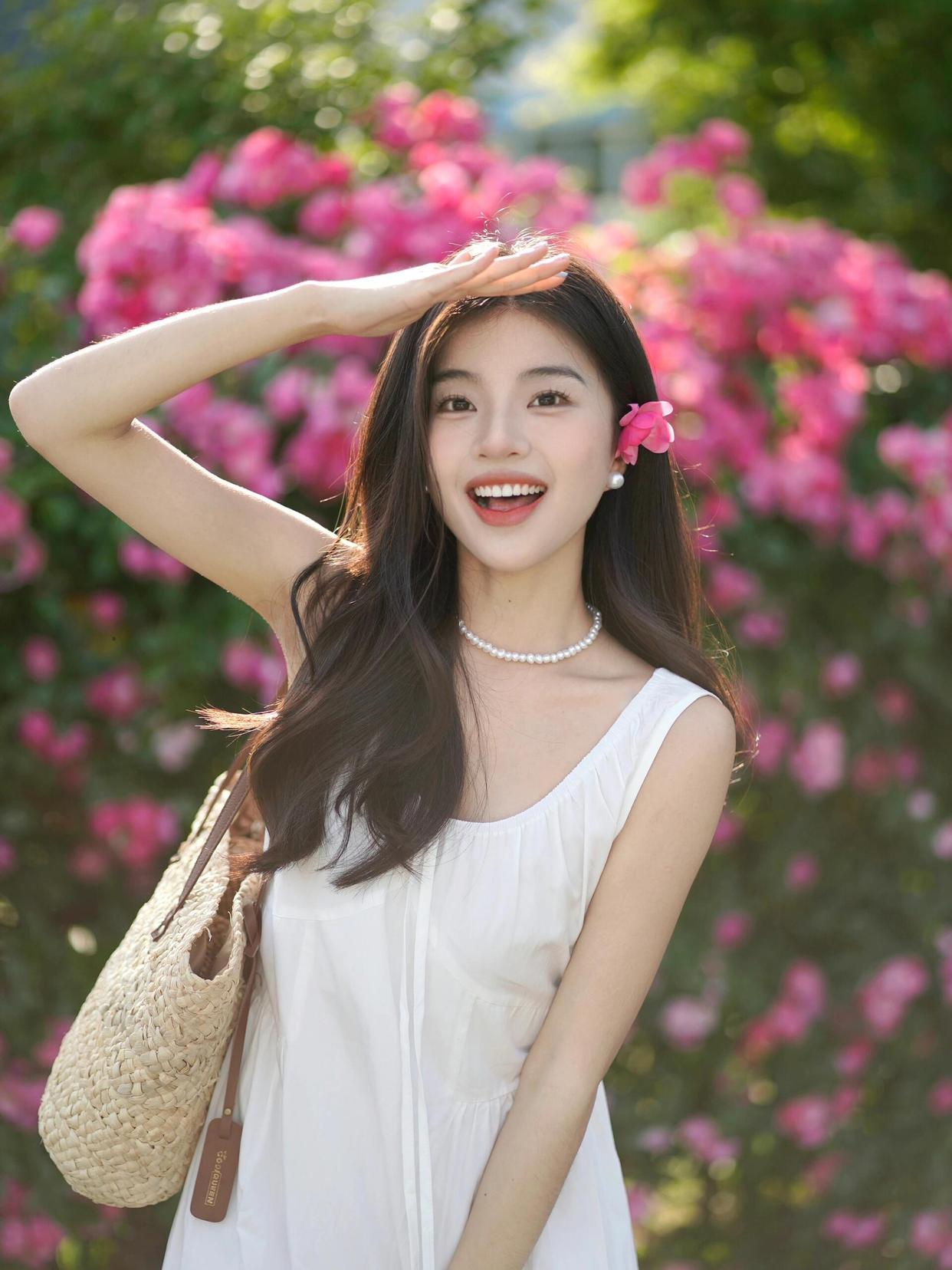 花墙拍照姿势,掌握这些拍照技巧,轻松随意又好看出片