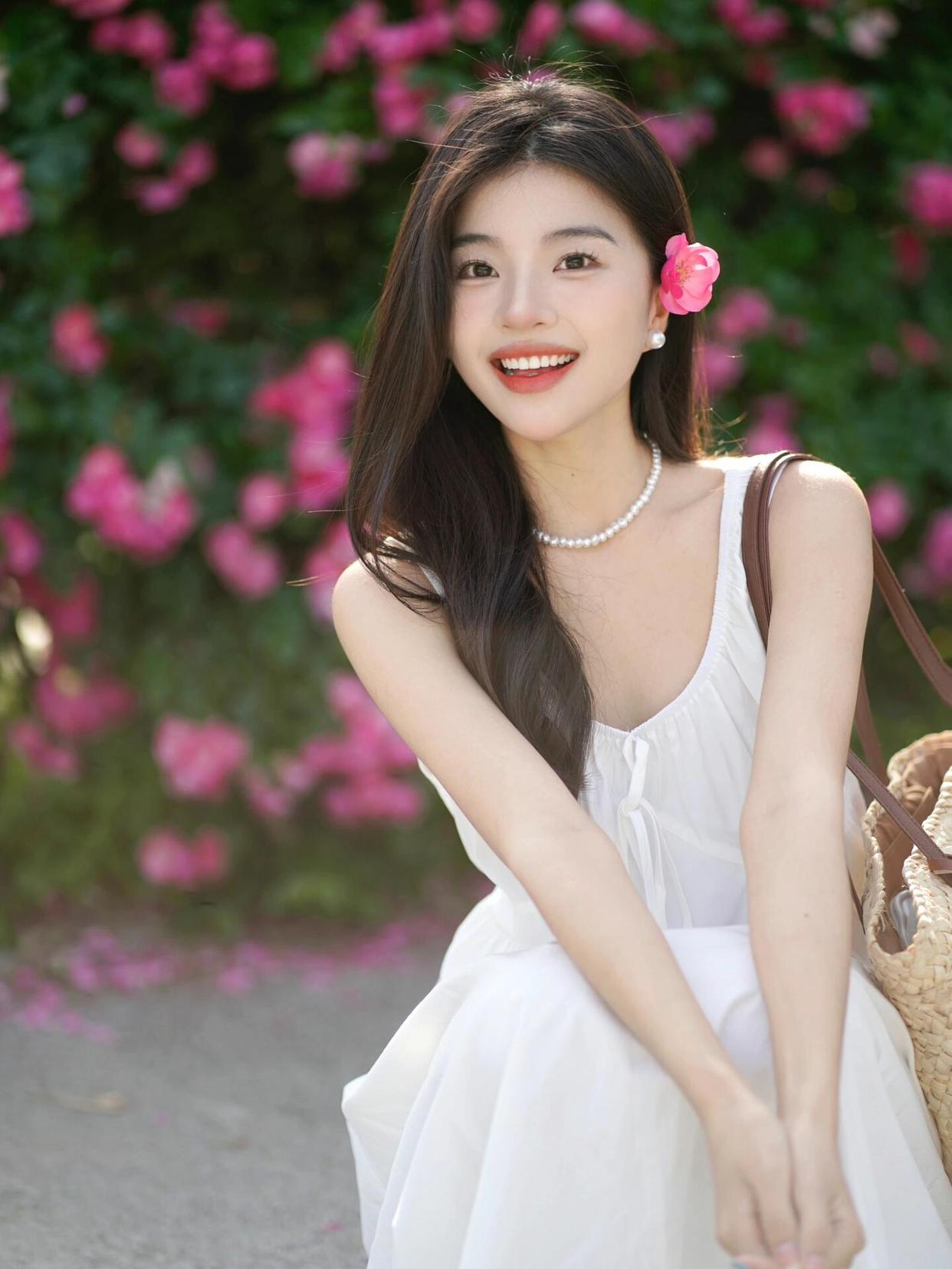 花墙拍照姿势,掌握这些拍照技巧,轻松随意又好看出片