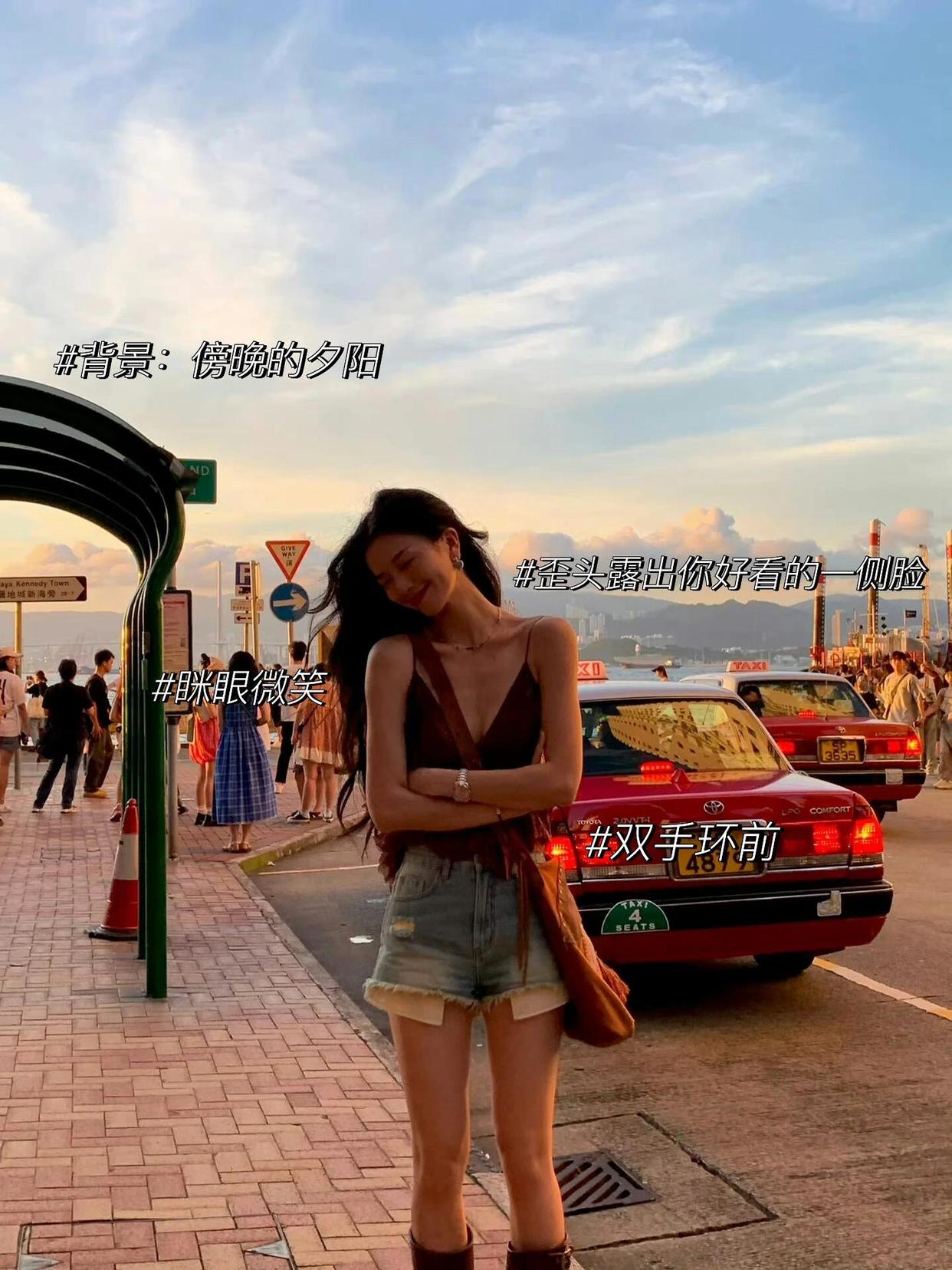 8个拍照姿势,学起来,拍出人人像松弛感和环境氛围感