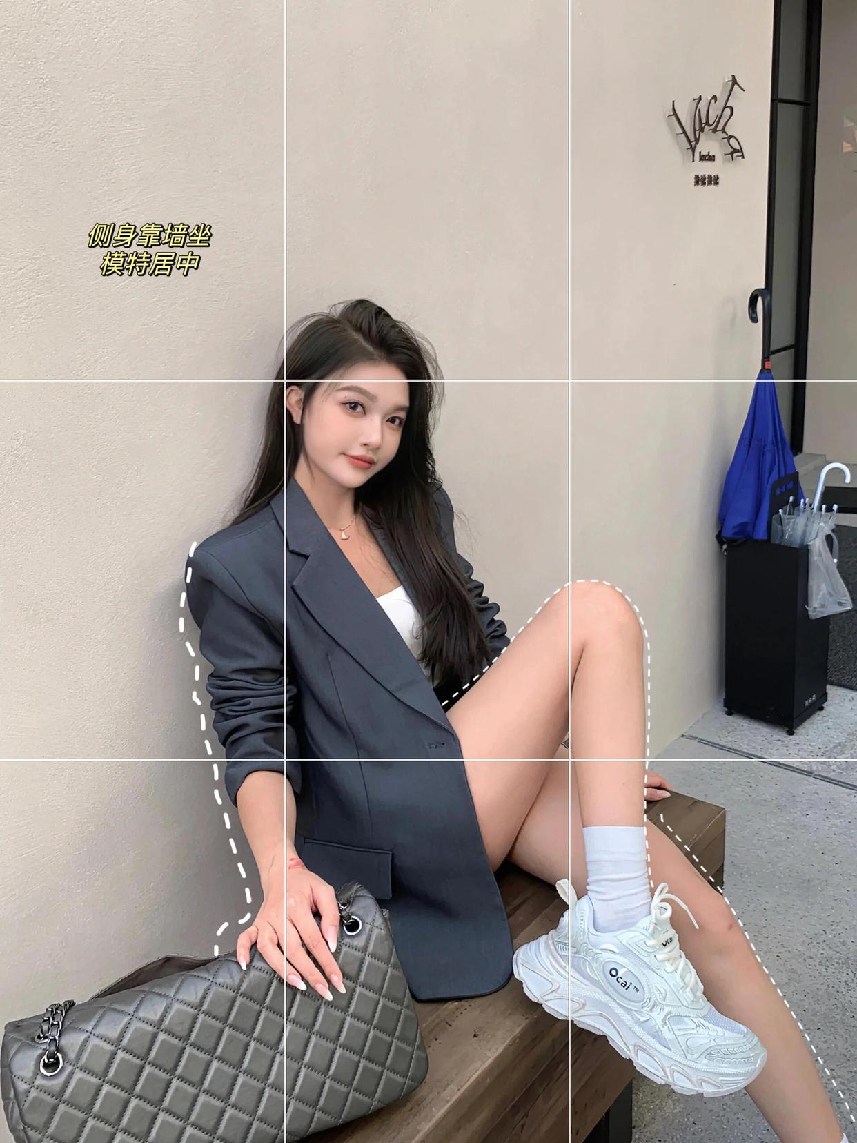 个性女生拍照姿势,学这9个,拍照轻松自然又好看