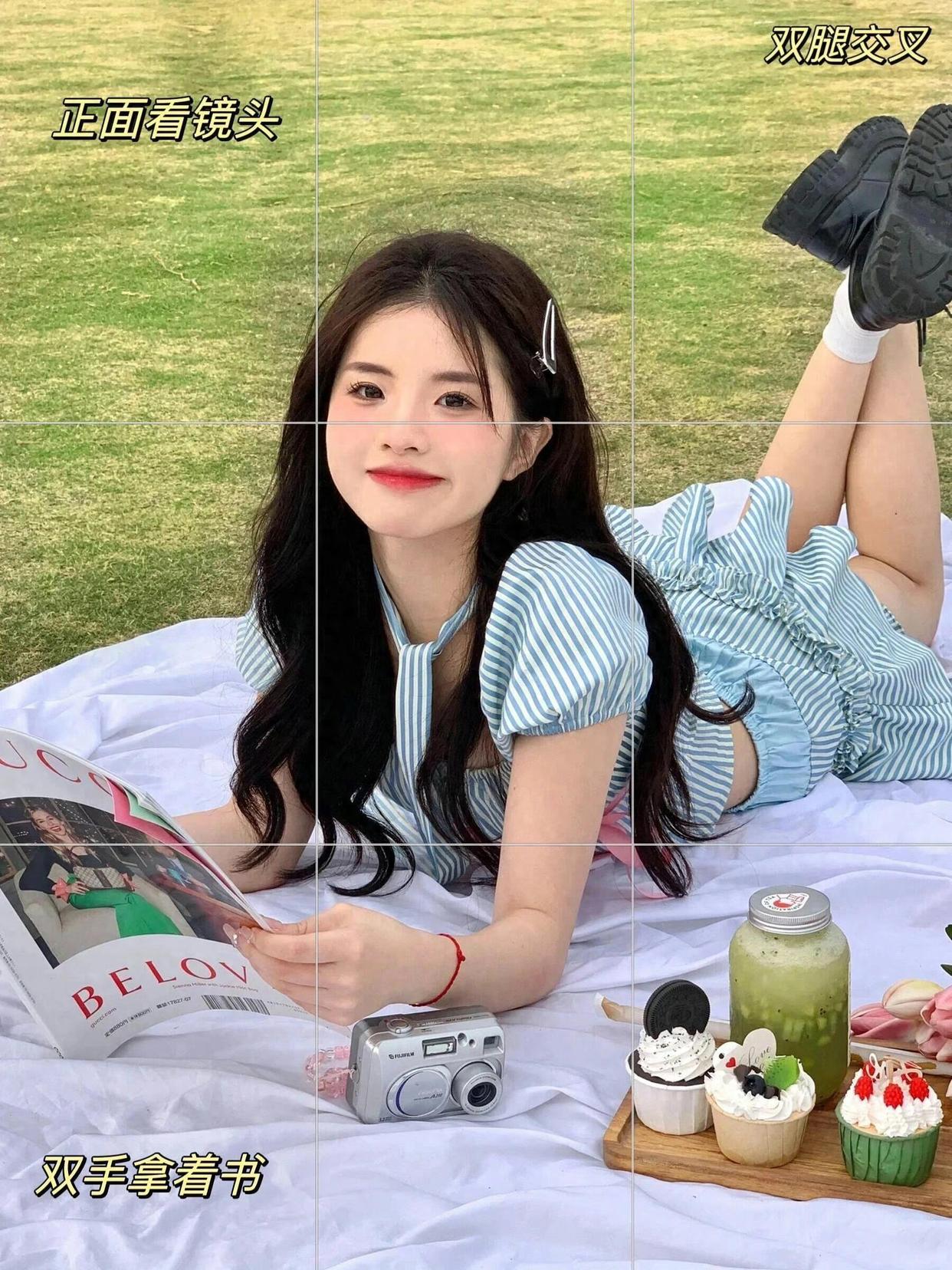 8个松弛又好看的拍照姿势,室内室外都可用,出片率高有氛围感