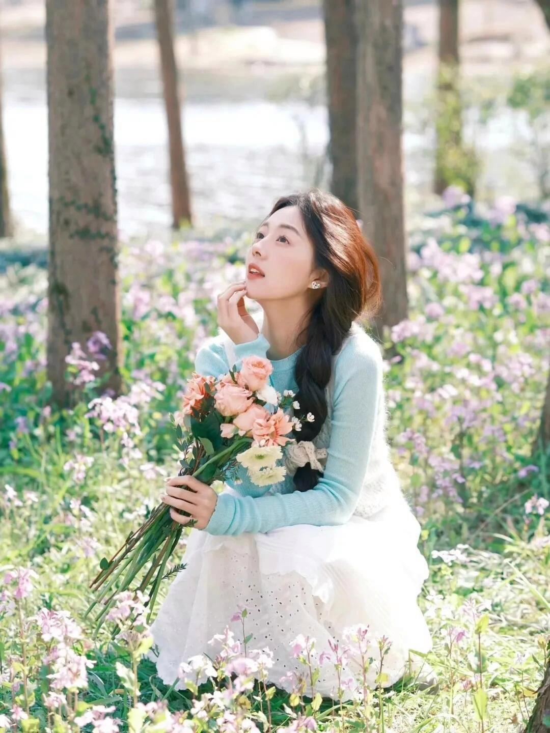 花海拍照怎么拍,掌握这些拍照技巧,花海拍照美美的