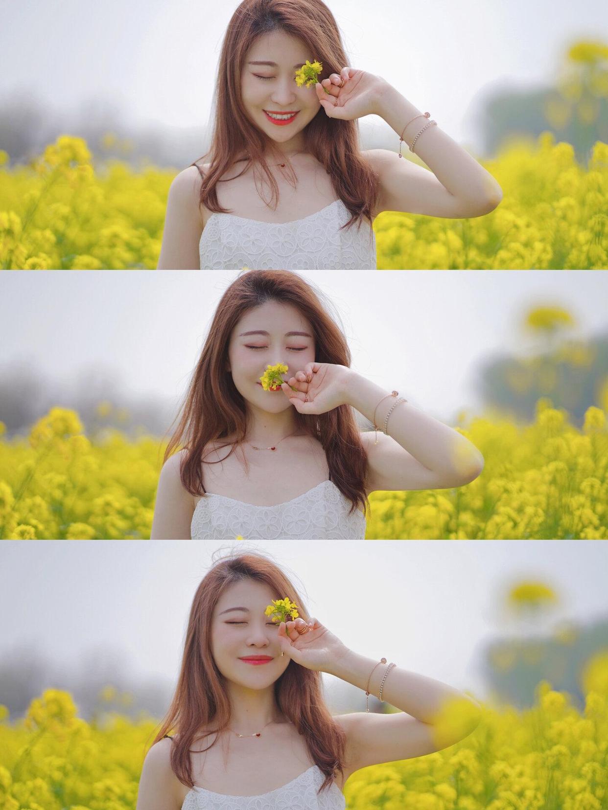 油菜花海怎么拍,9个拍照姿势,轻松拍出好看氛围感