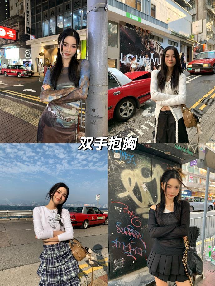 别比剪刀手,9个旅行拍照姿势,这样拍自然又好看