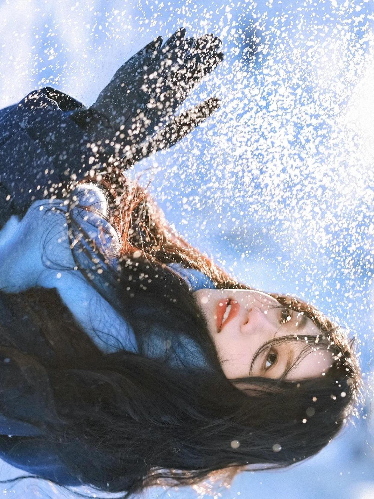 雪地人像摄影，这些姿势和技巧，出片率高人也美