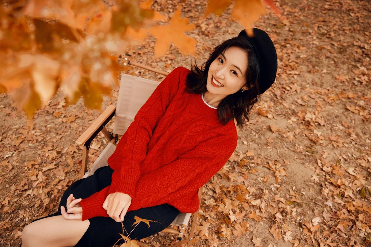 秋天枫叶写真怎么拍,8种拍摄技巧,拍出氛围感写真照