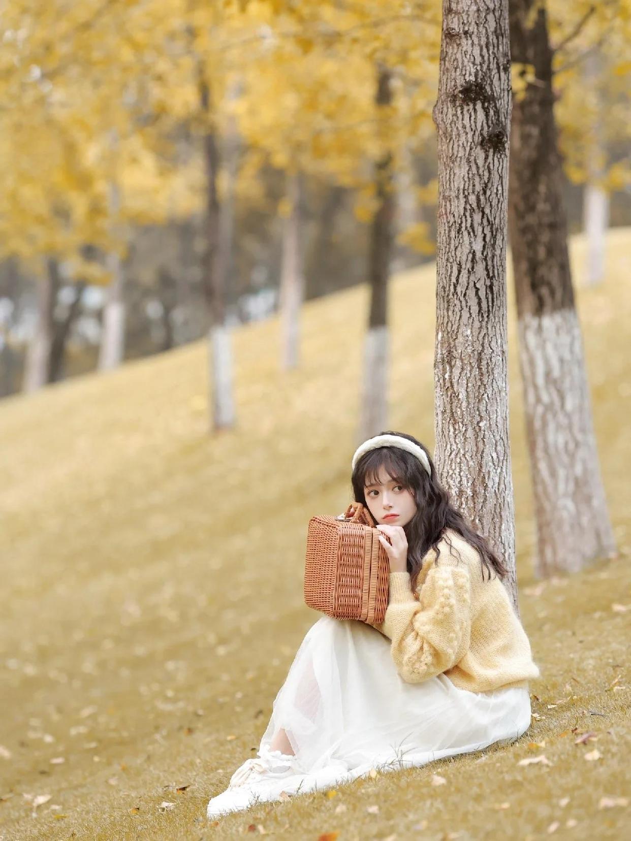 秋冬写真人像摄影,这7个技巧,文艺唯美拍照好看