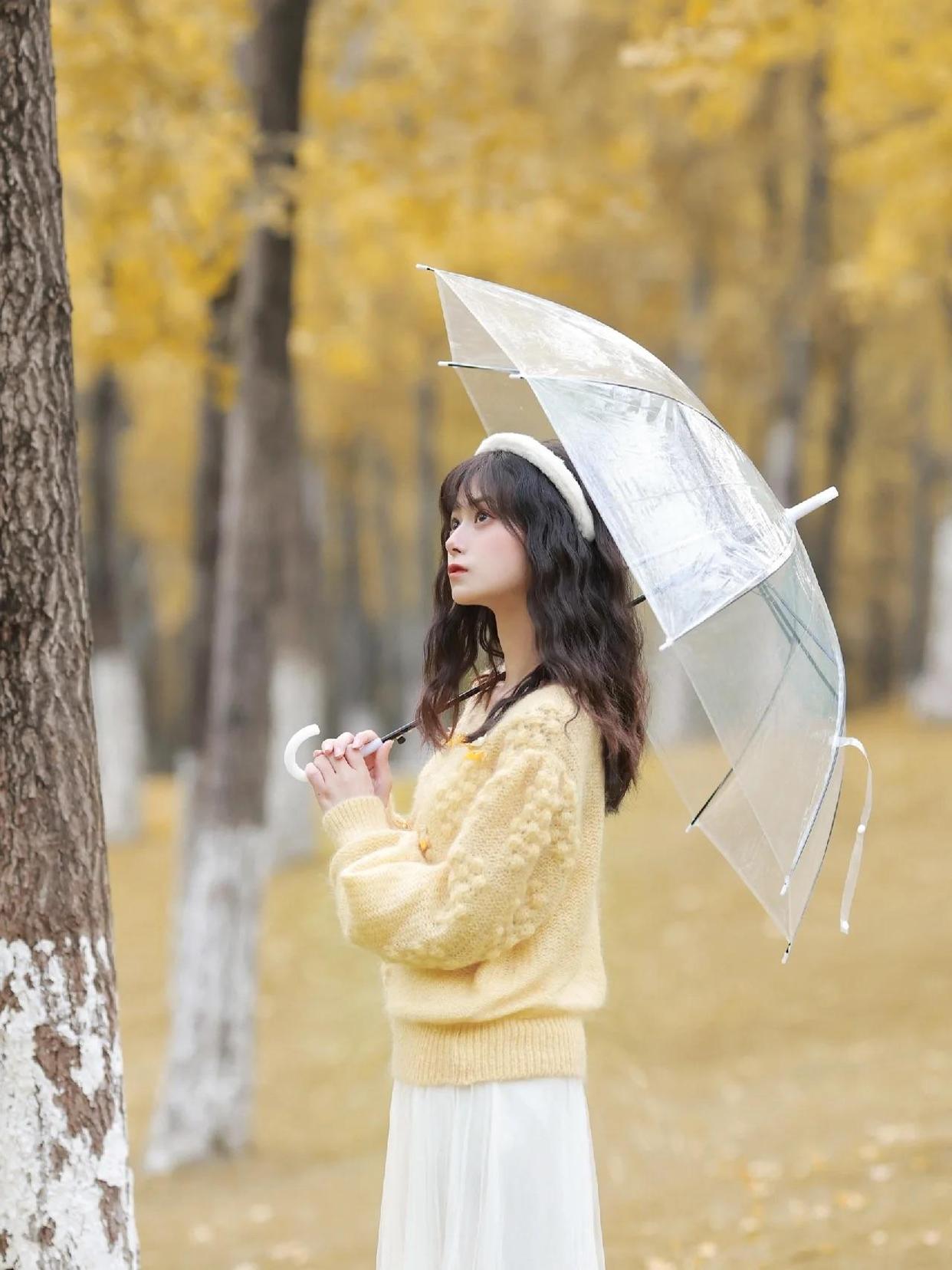 秋冬写真人像摄影,这7个技巧,文艺唯美拍照好看