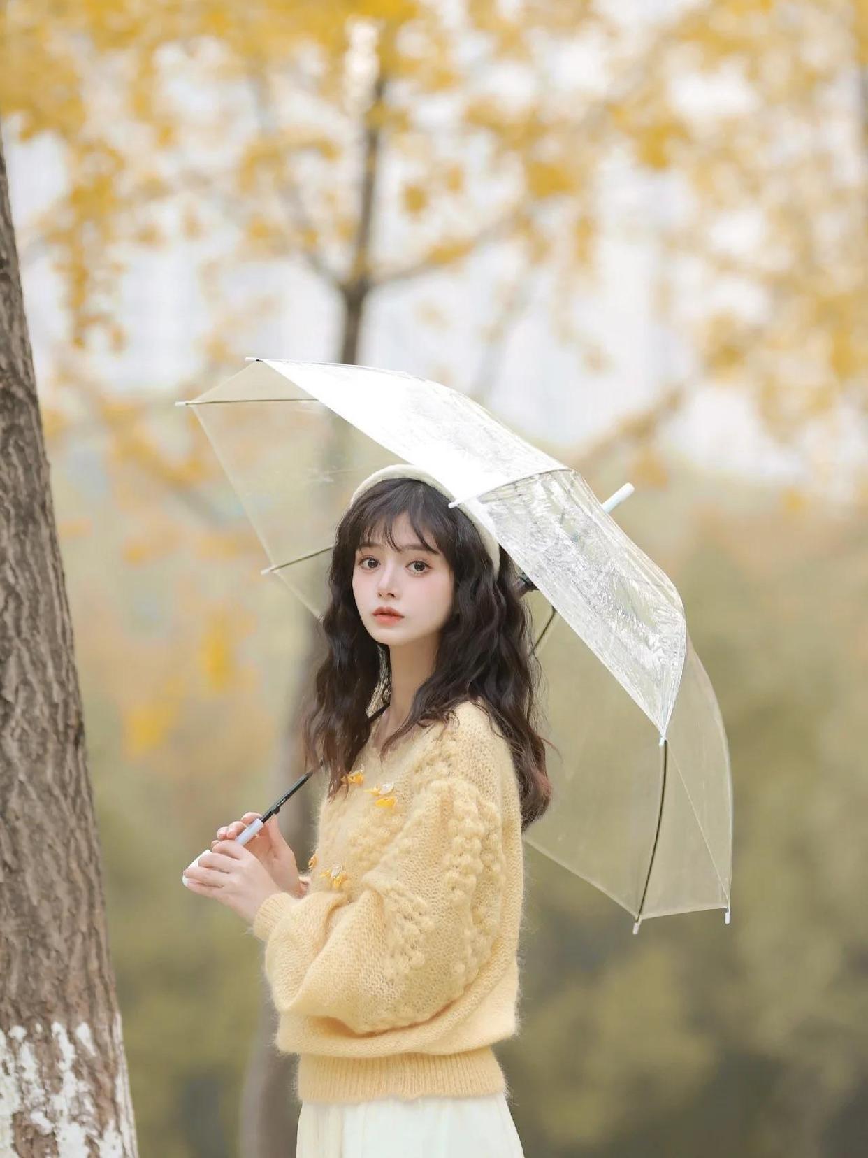 秋冬写真人像摄影,这7个技巧,文艺唯美拍照好看