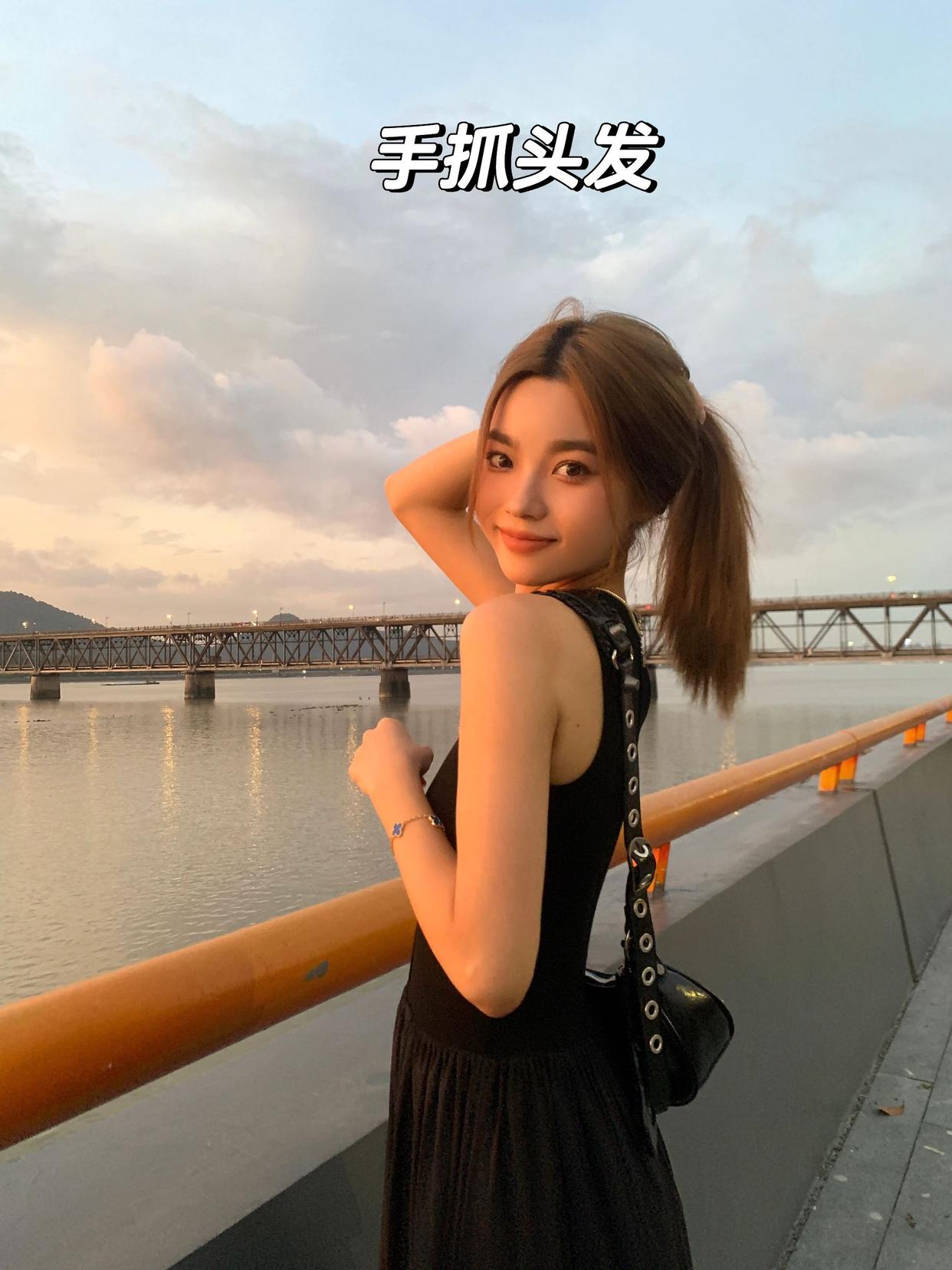 9个夕阳拍照姿势,一看就会,出片氛围感满满