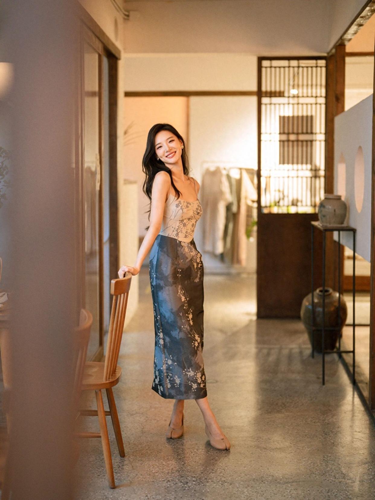 8个拍照姿势,简单易学,拍全身照气质好,又高又好看