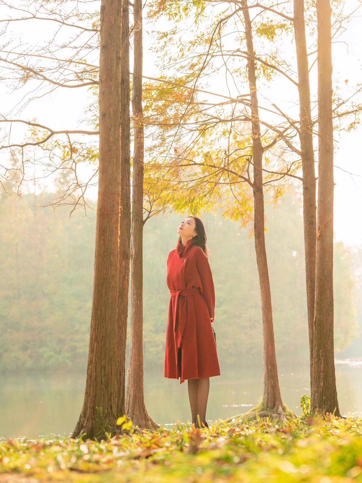 树林中拍气质优雅大片,8个技巧学起来,出片高级人很漂亮