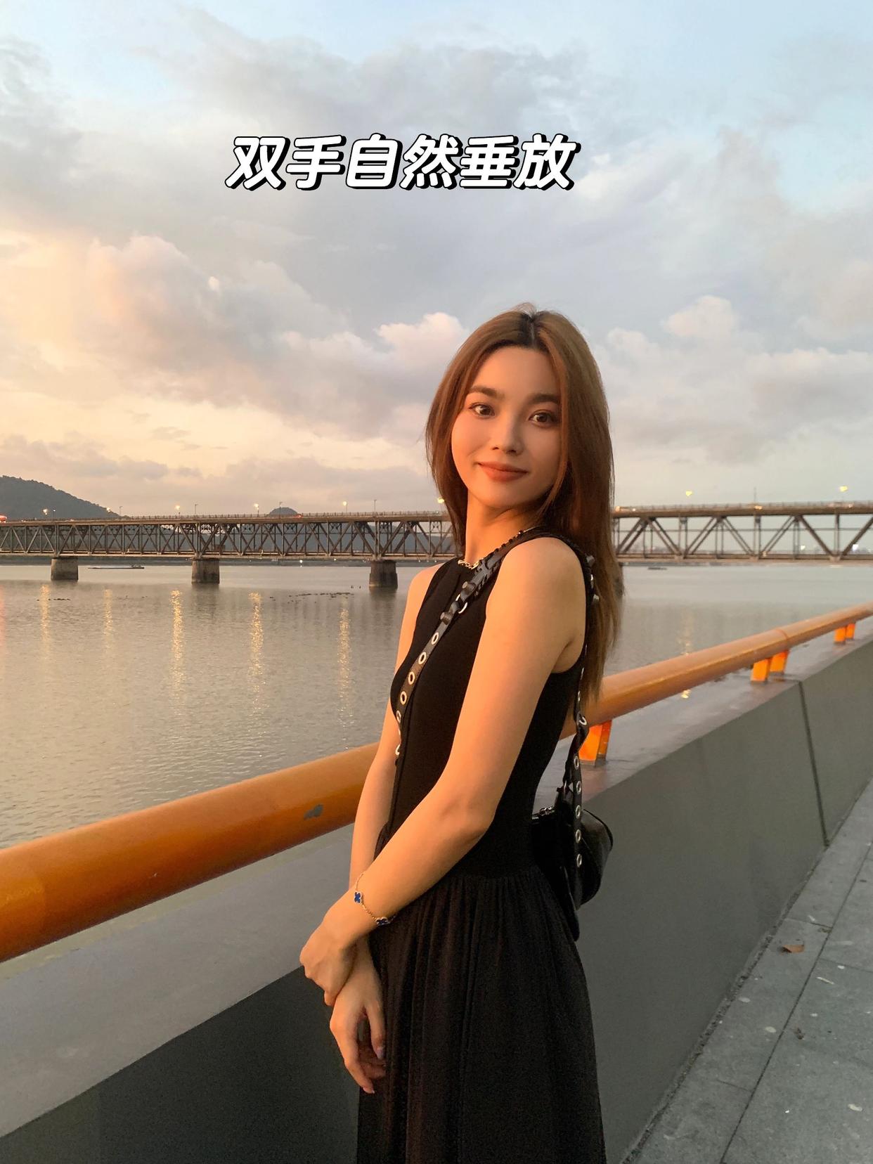 9个夕阳拍照姿势,一看就会,出片氛围感满满