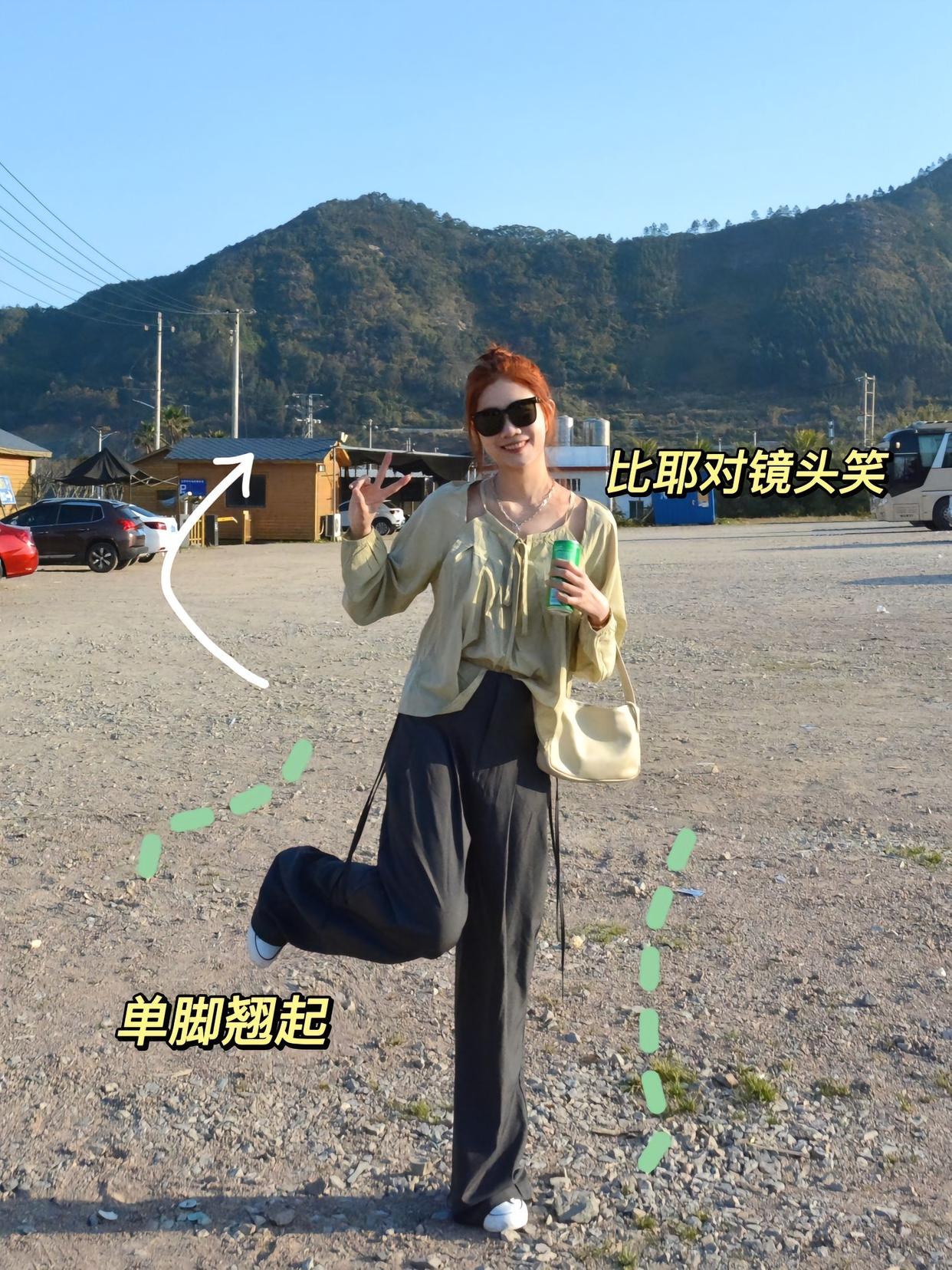 9个万能全身拍照姿势,这样拍,显高显瘦好看起来