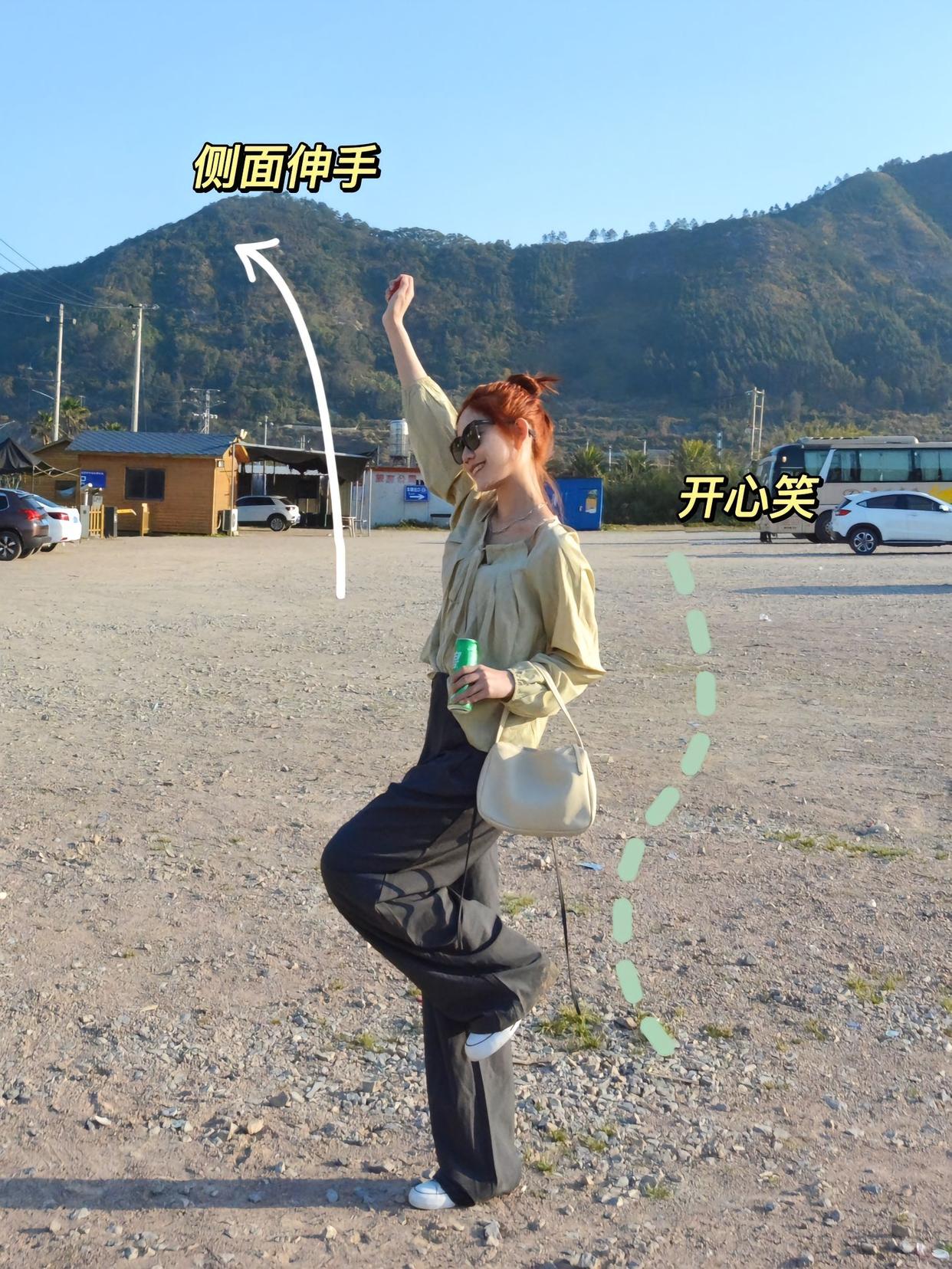 9个万能全身拍照姿势,这样拍,显高显瘦好看起来