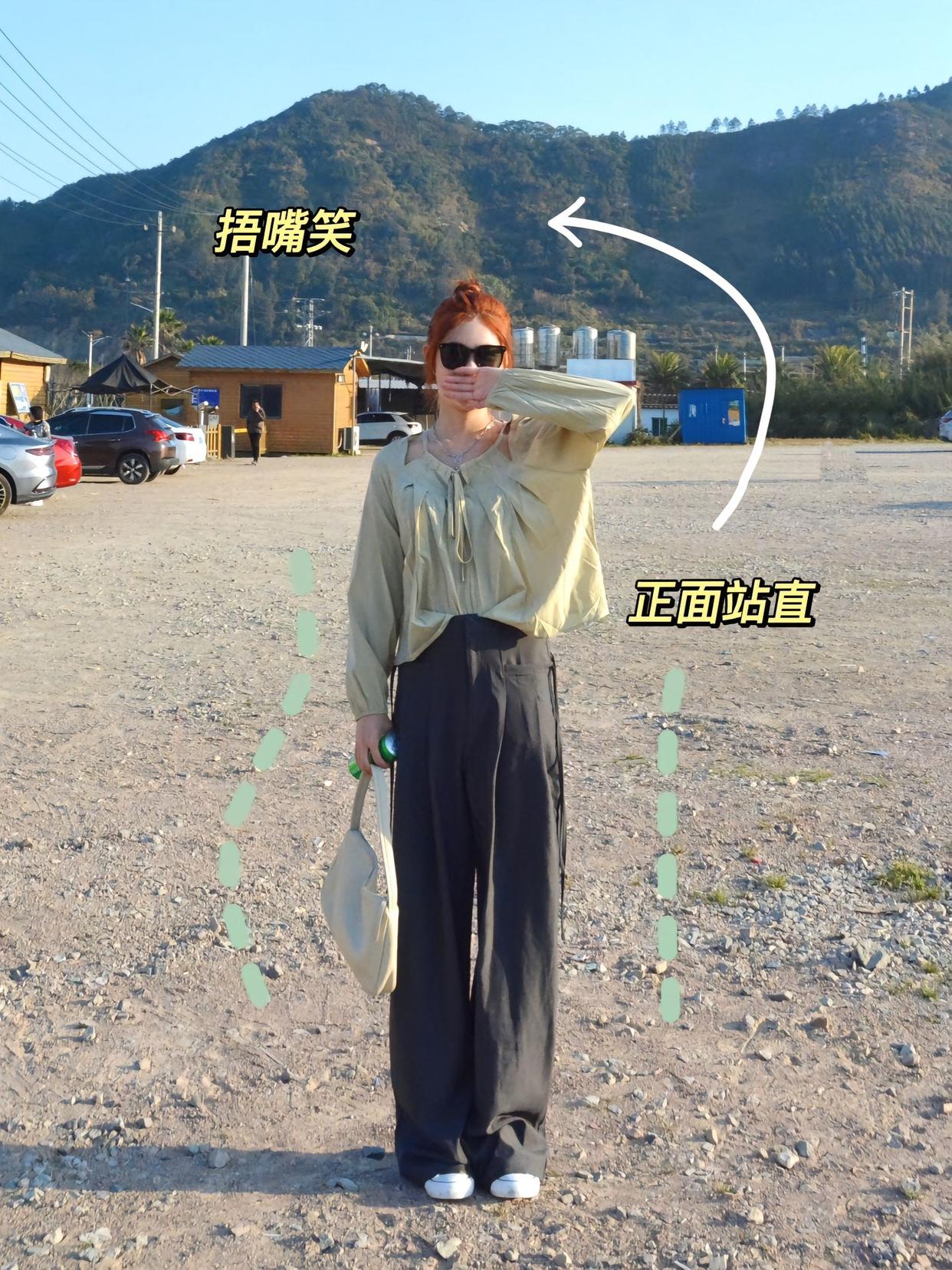 9个万能全身拍照姿势,这样拍,显高显瘦好看起来