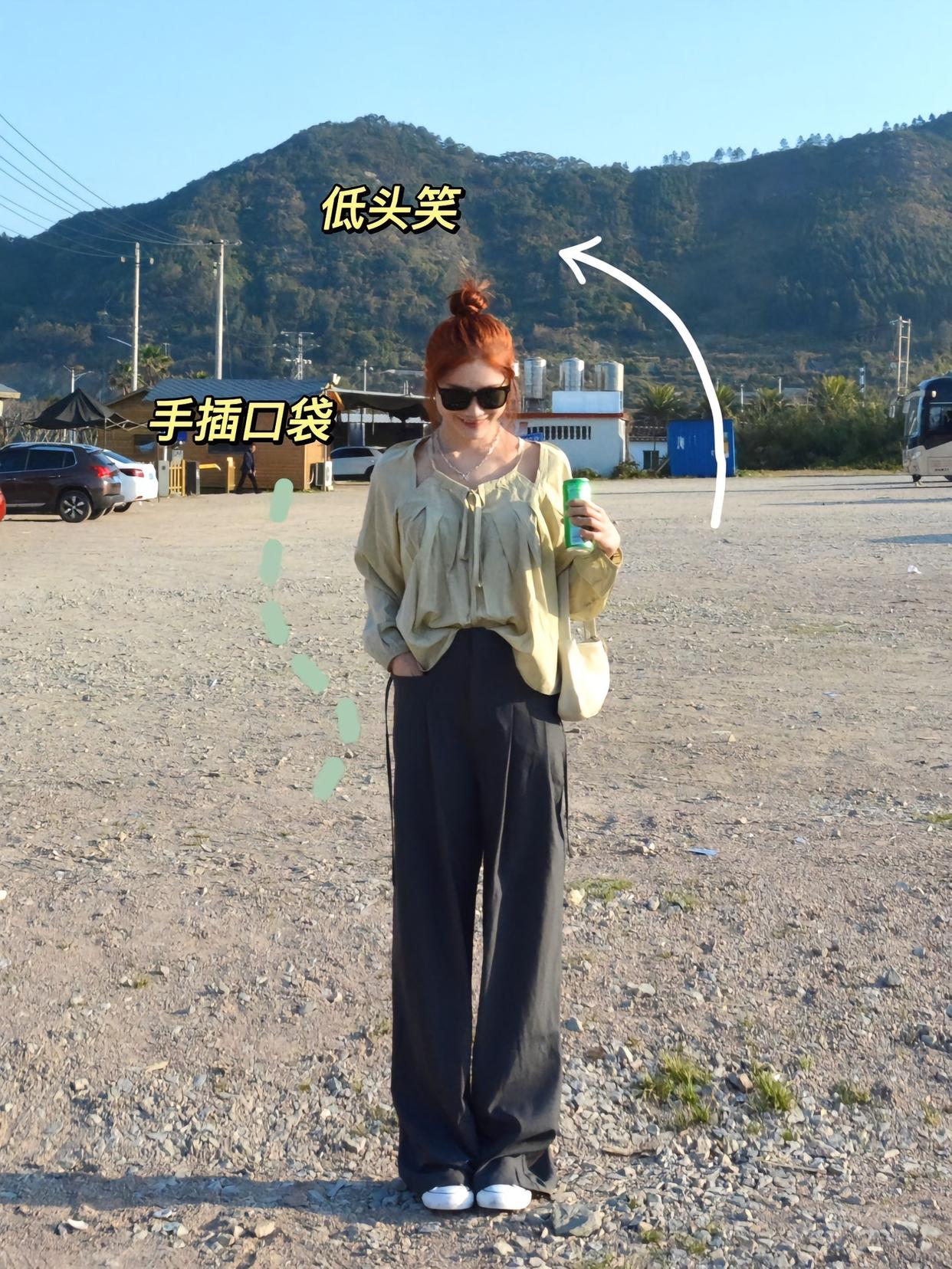 9个万能全身拍照姿势,这样拍,显高显瘦好看起来