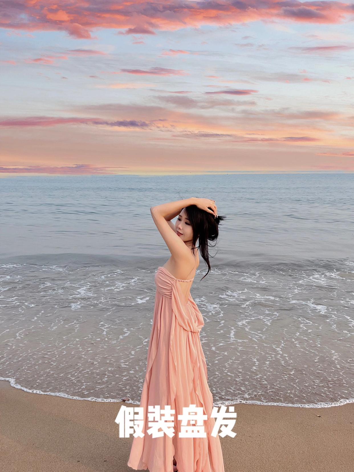 9个海边拍照姿势,氛围感满满,拍照气质又好看