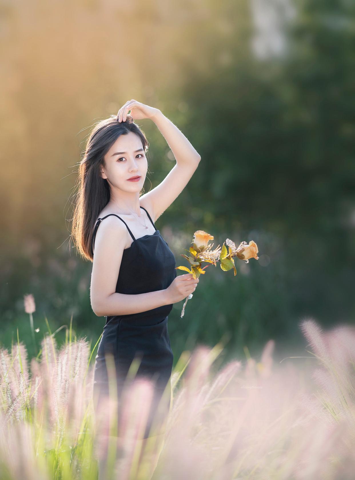 把人像拍得苗条又显高,这些关键要点不能少,拍照人像又瘦又漂亮