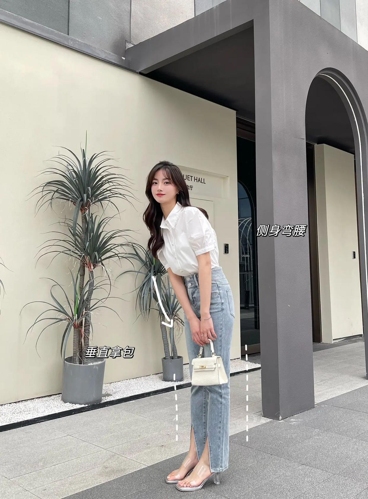 9个站姿拍照姿势,让你告别呆板拍照,站姿拍照更好看