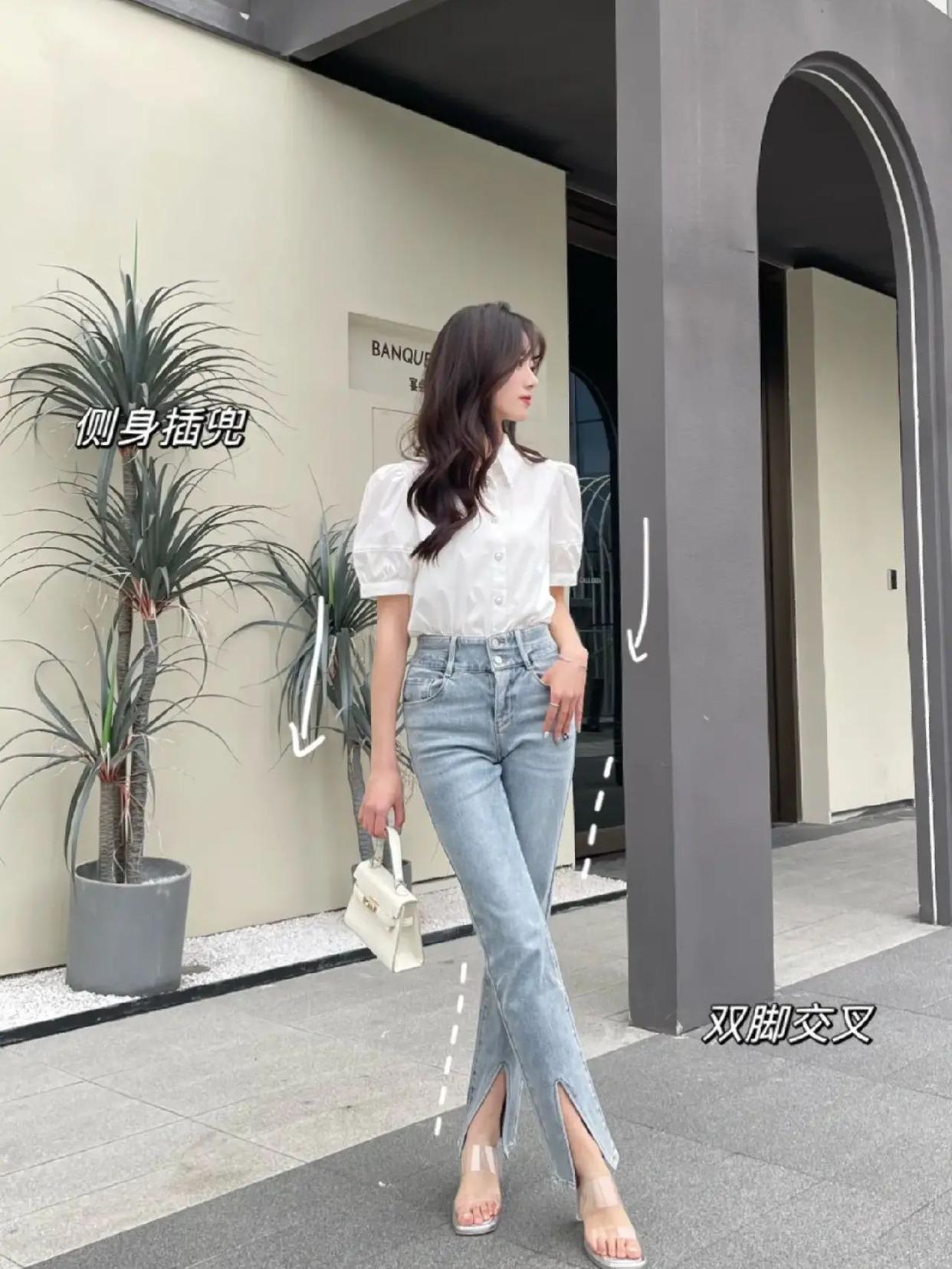 9个站姿拍照姿势,让你告别呆板拍照,站姿拍照更好看