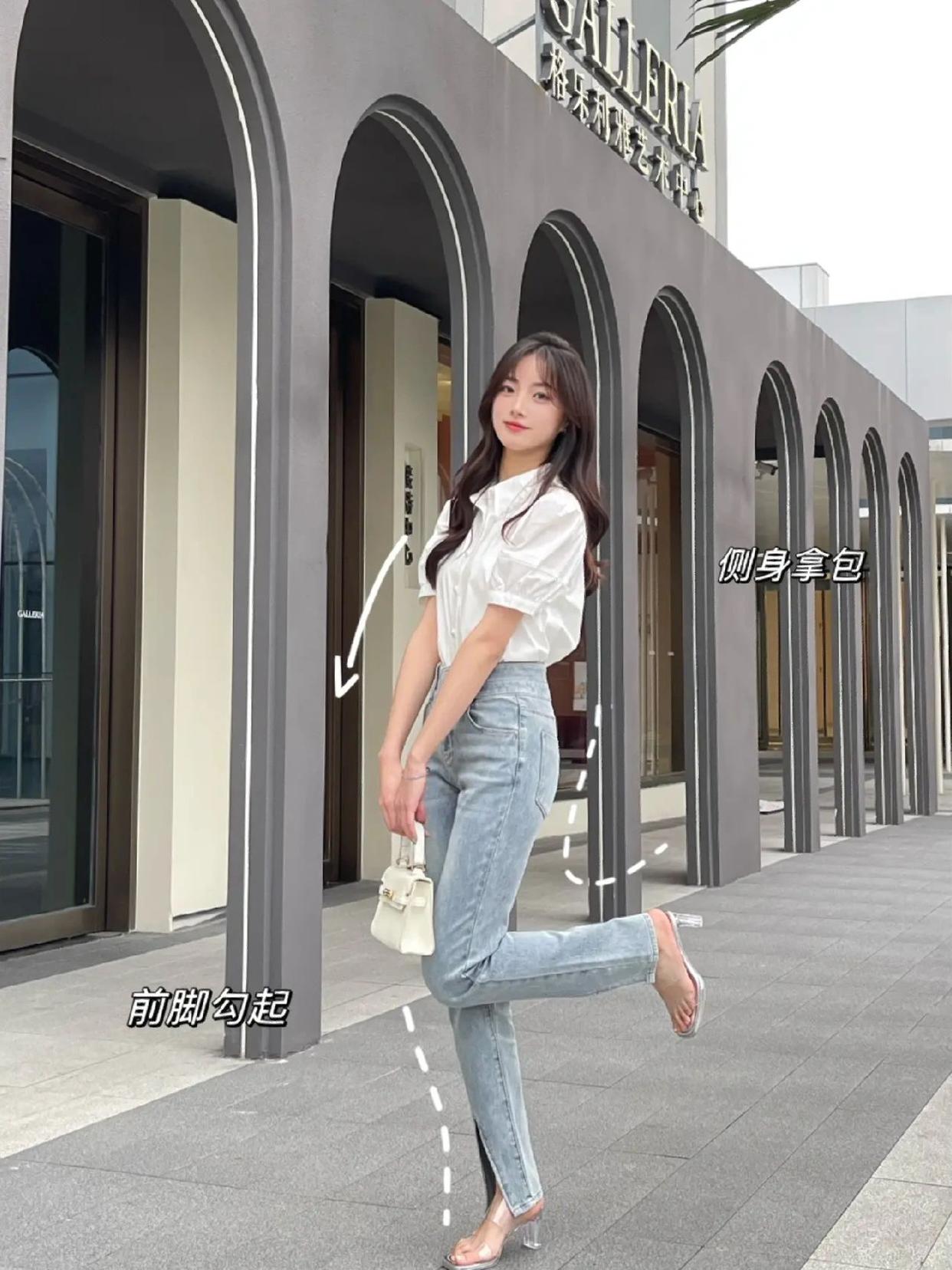 9个站姿拍照姿势,让你告别呆板拍照,站姿拍照更好看