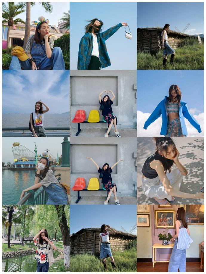 刘雯拍照姿势合集,8个拍照姿势,轻松让你拍出好看照片