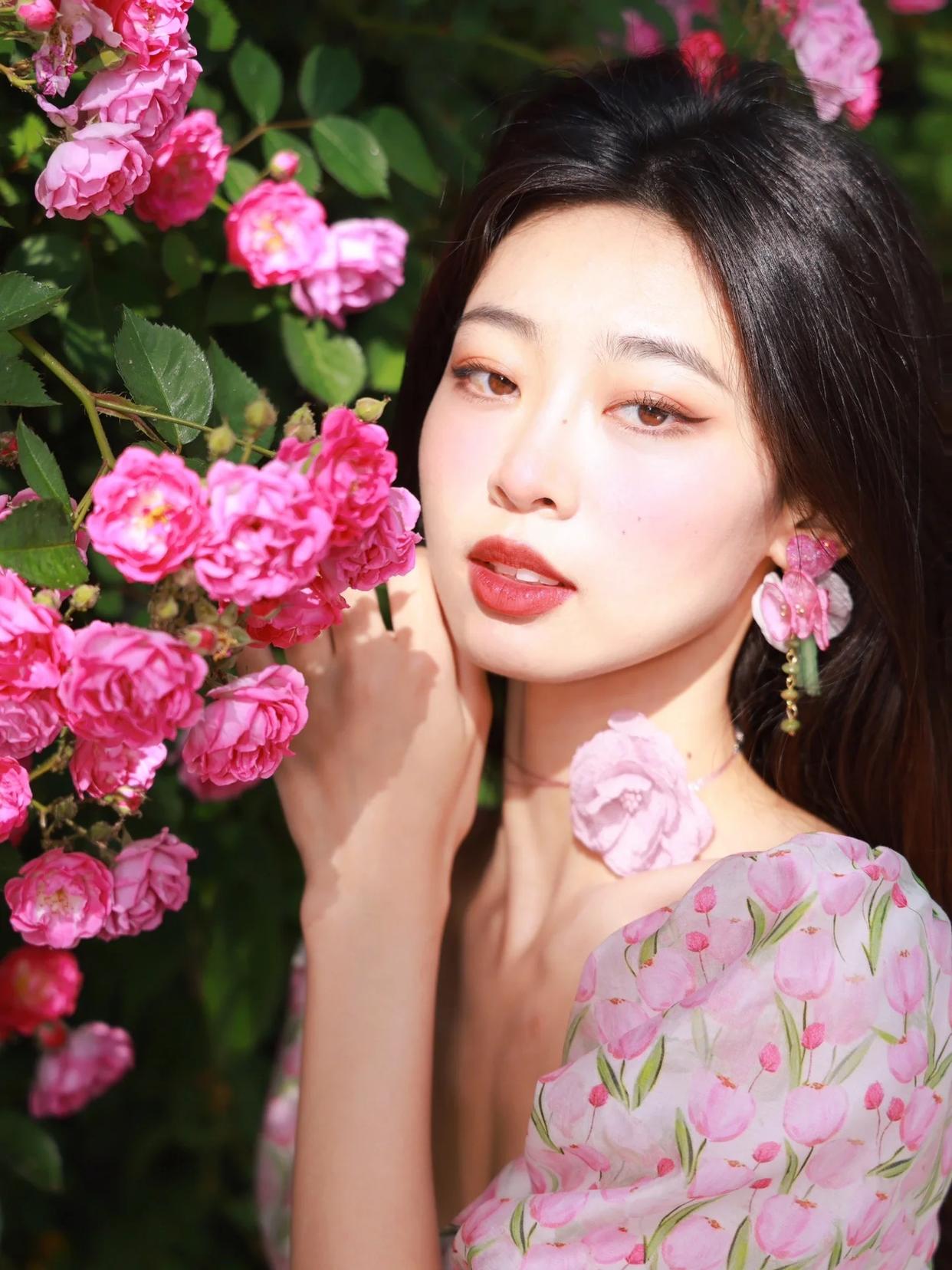 花海、花墙人像拍出高级感,8个技巧重点学,人像漂亮美感十足