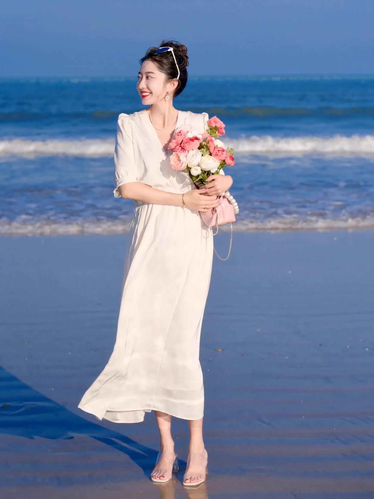 夏天穿裙子拍照,8个技巧,教你拍出优雅知性的美美裙装人像照