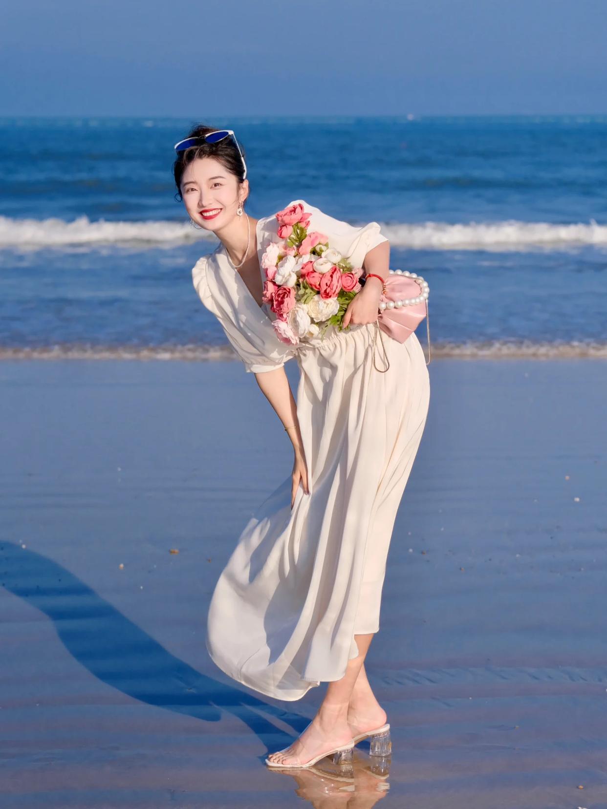 夏天穿裙子拍照,8个技巧,教你拍出优雅知性的美美裙装人像照