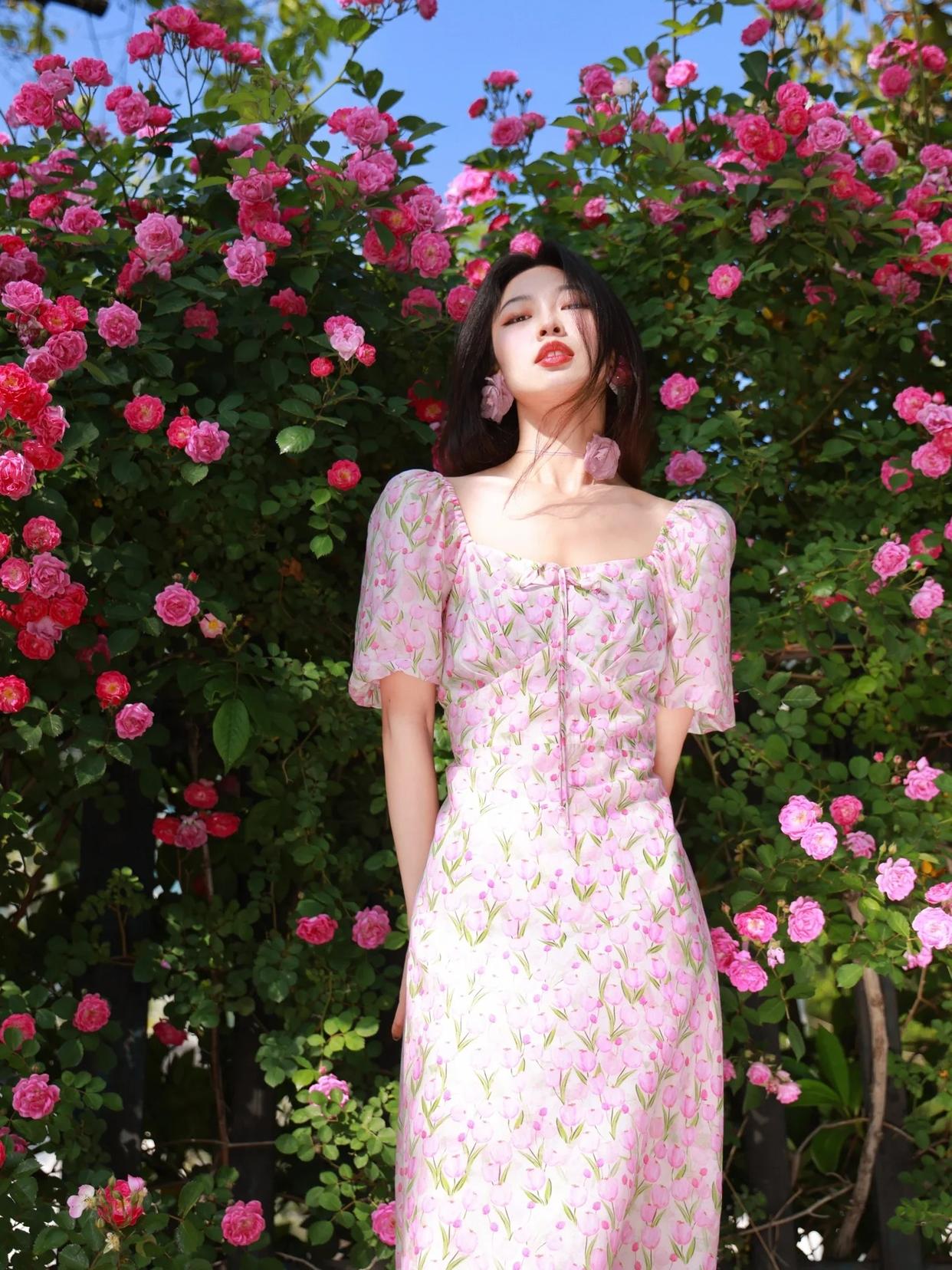 花海、花墙人像拍出高级感,8个技巧重点学,人像漂亮美感十足