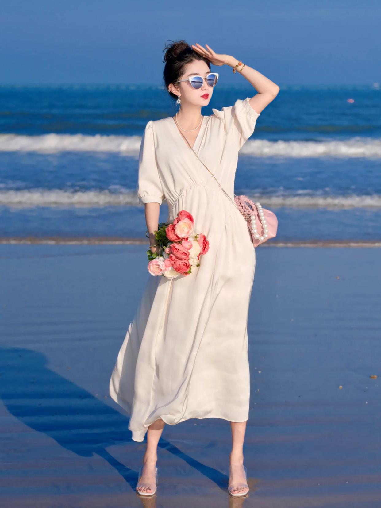 夏天穿裙子拍照,8个技巧,教你拍出优雅知性的美美裙装人像照