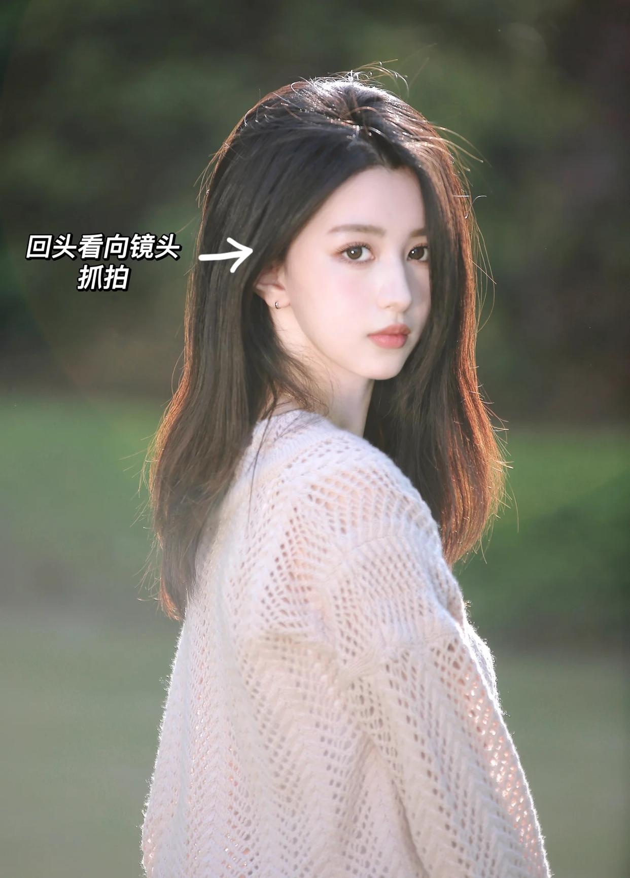 户外半身照如何拍才好看,简单7个方法,照片高级人很美