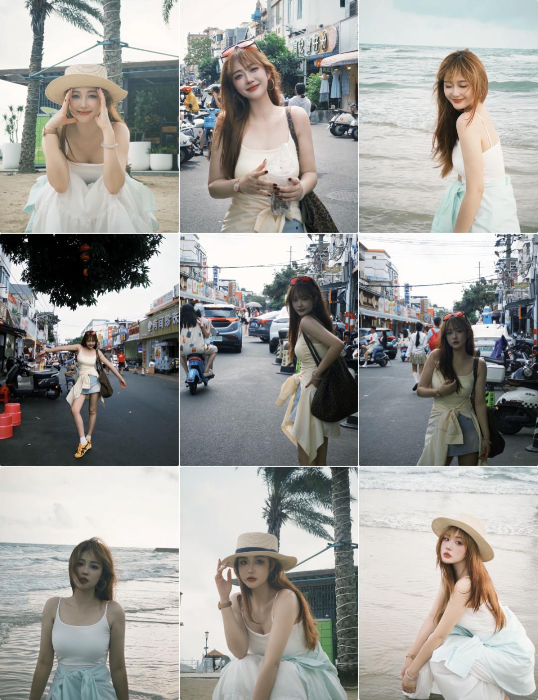 户外拍照,9个姿势,拍照自然好看松弛感拉满,谁拍谁漂亮