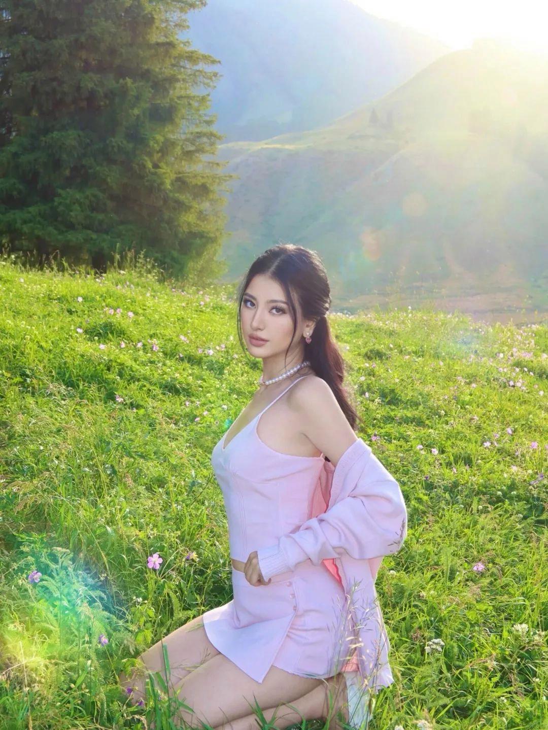 大自然拍照，几个小动作，拍照自然出片，好看又有生命力