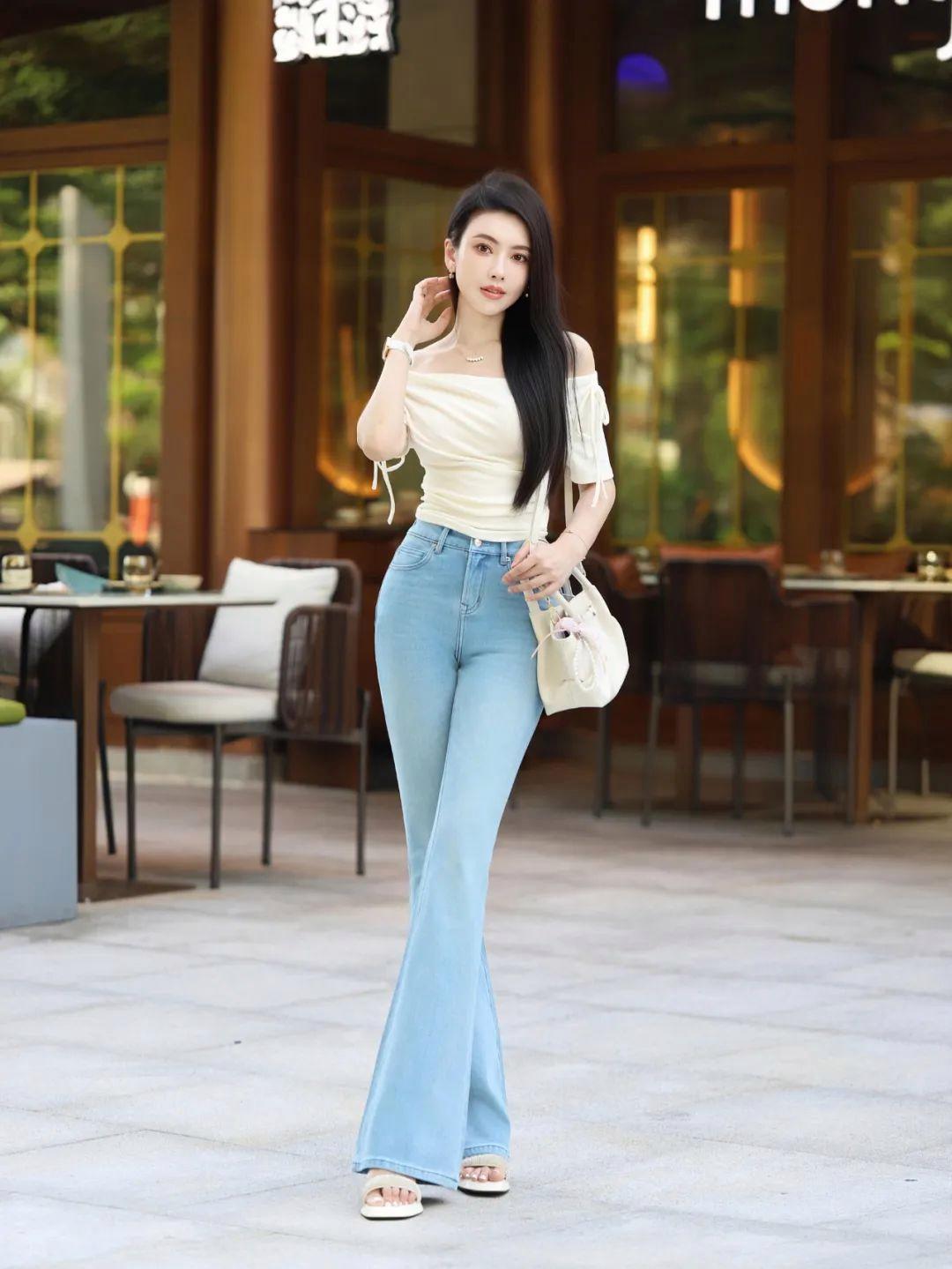 牛仔裤拍照,告别不自然,9个拍照动作,时尚漂亮显身材