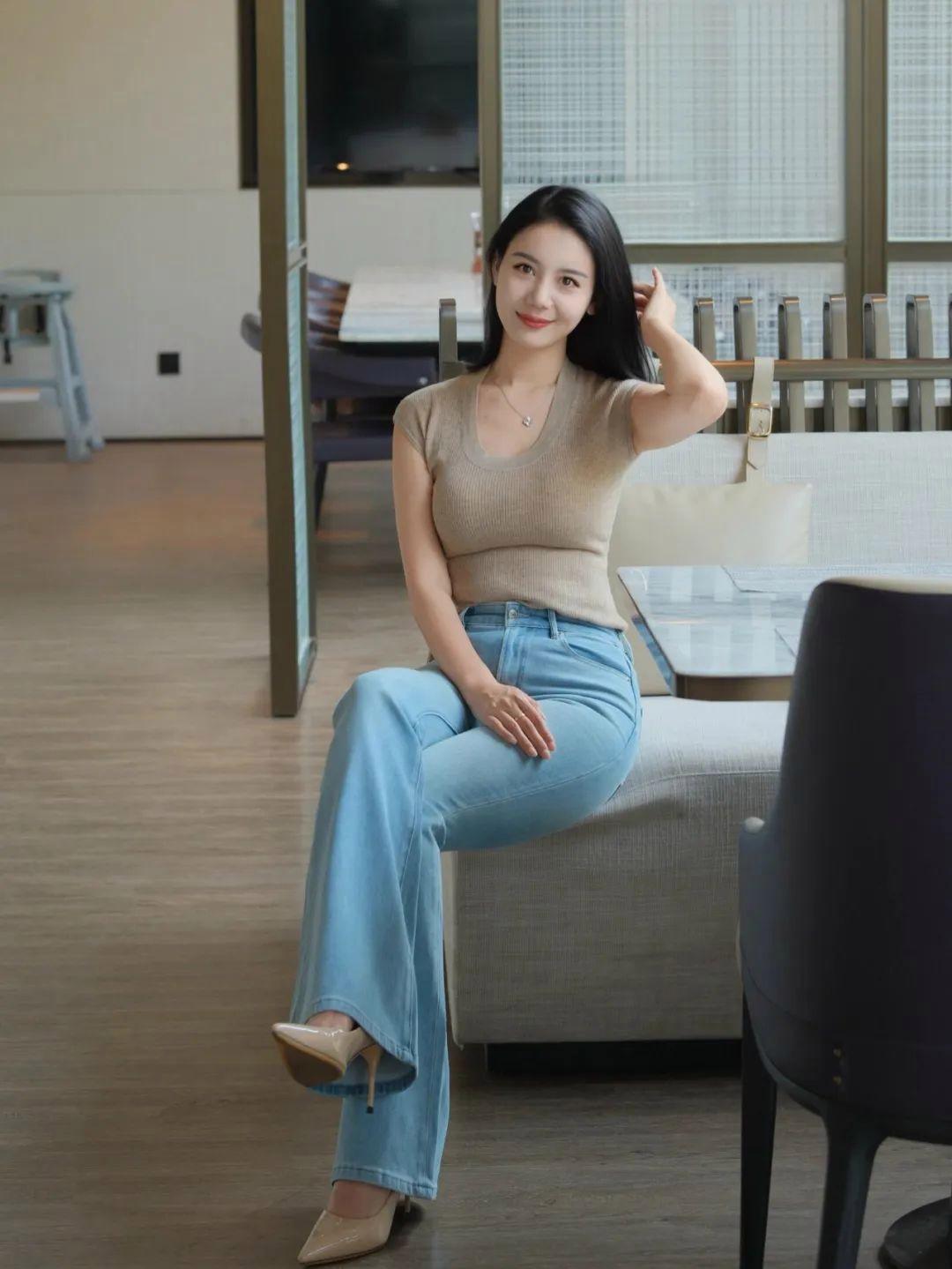 全身照拍照,几个姿势学起来,大长腿好身材,气质漂亮拍出来