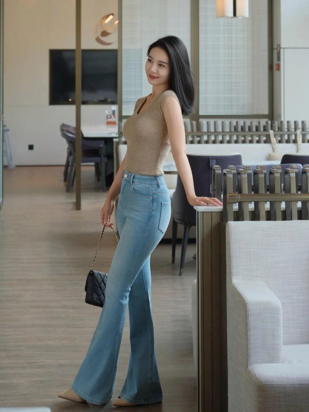 全身照拍照,几个姿势学起来,大长腿好身材,气质漂亮拍出来