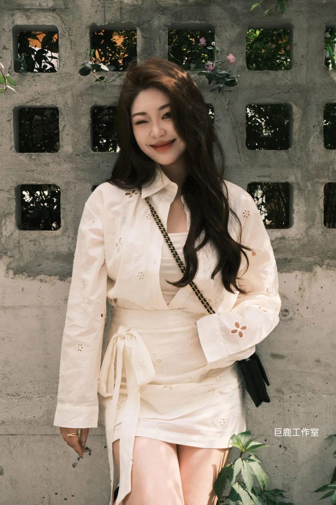 站姿全身照,9个拍照姿势,腿长好看,修身大长腿,拍出好身材