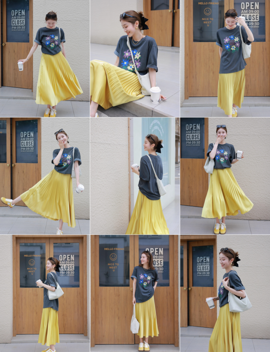 穿裙子拍照,这些动作,拍照自信漂亮,温柔大方、气质出片